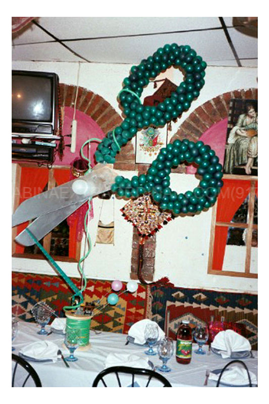 Scissors Custom Balloon Art Decor