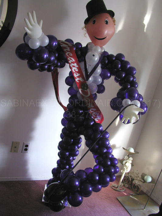 Dancer Custom Ballon Art Decor