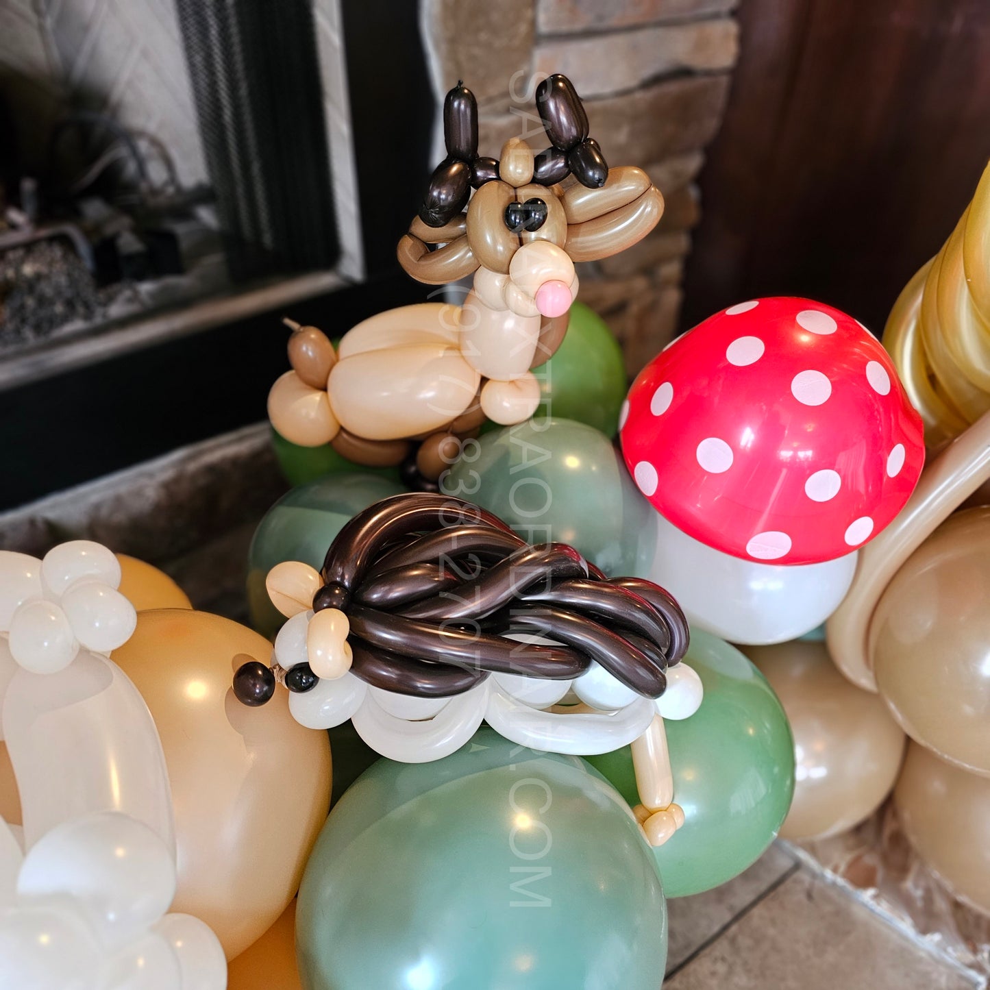 Deer Custom Balloon Art Decor