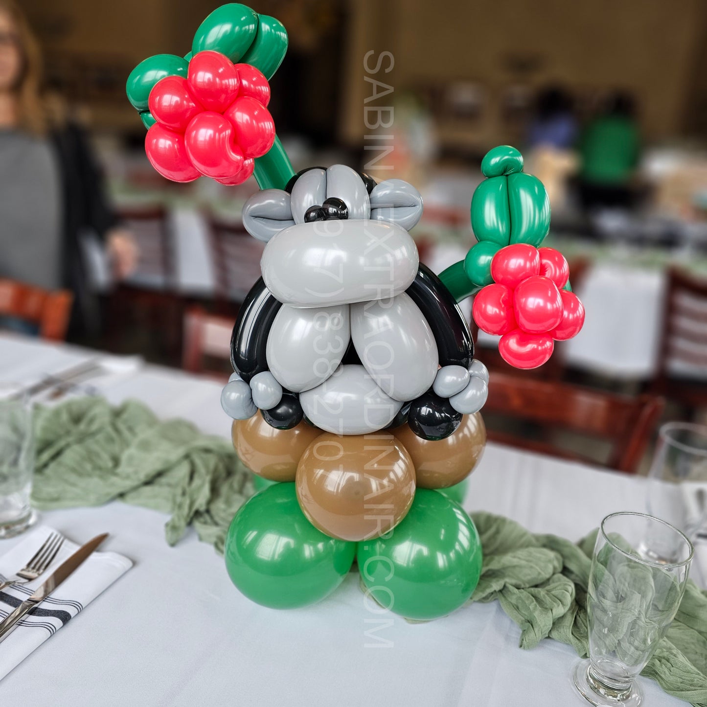 Gorilla Custom Balloon Art Decor