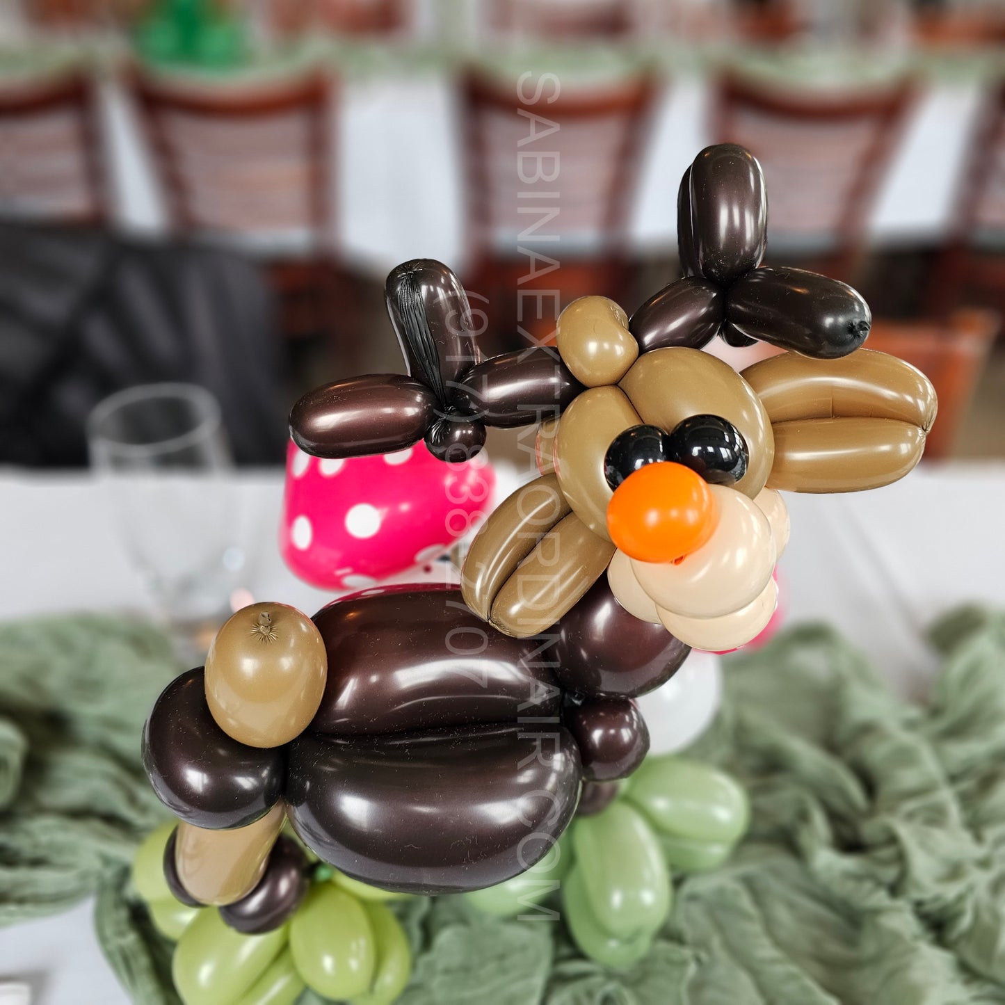 Deer Custom Balloon Art Decor