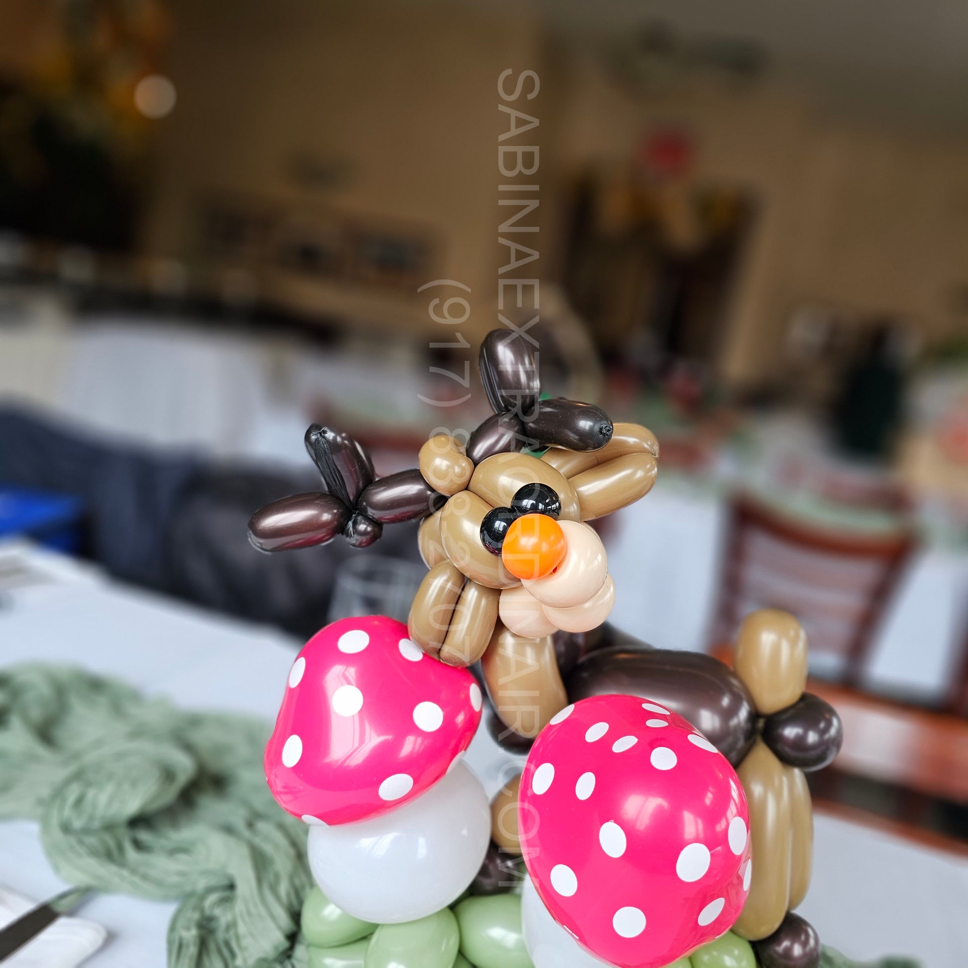 Deer Custom Balloon Art Decor