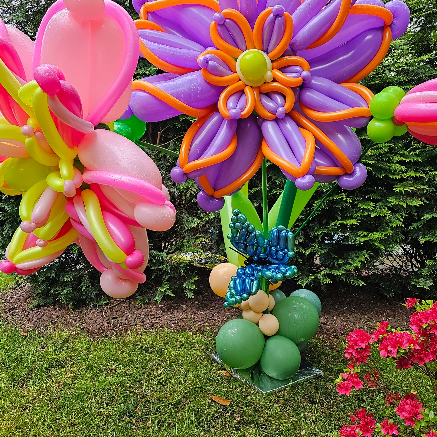 Star Flower Custom Balloon Art Decor