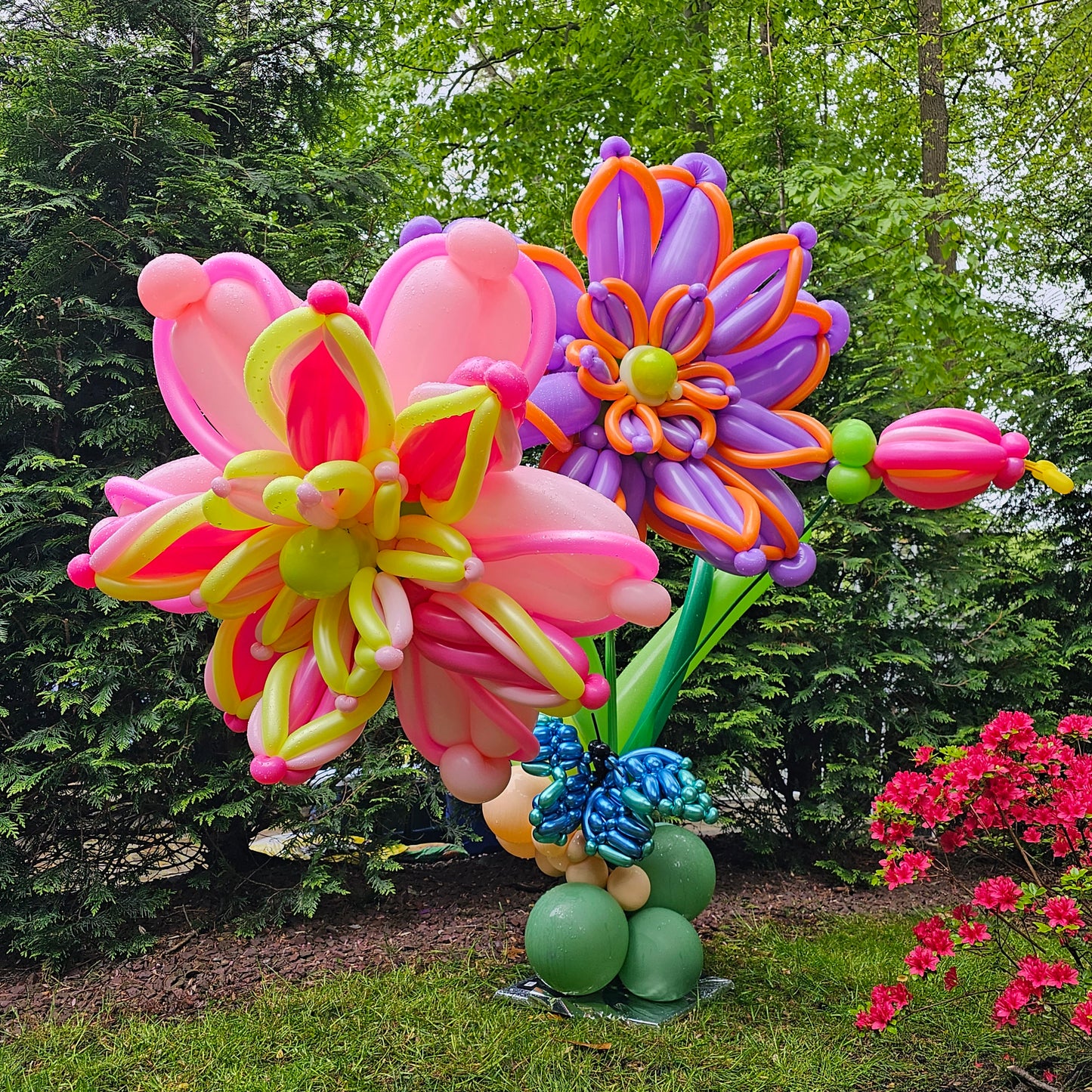 Star Flower Custom Balloon Art Decor