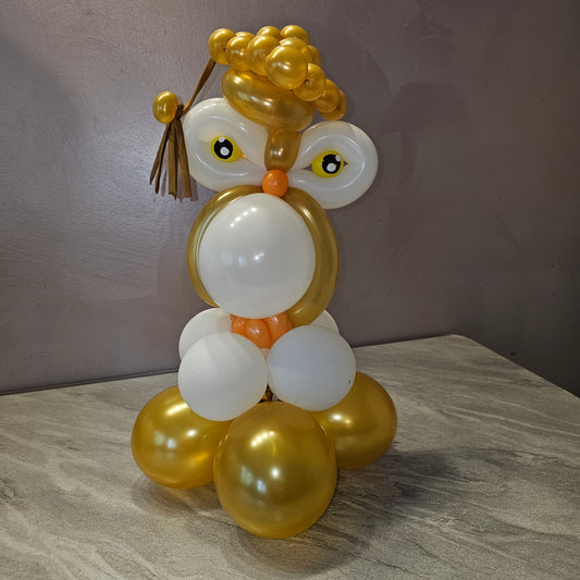 Graduation Owl Custom Balloon Art Decor
