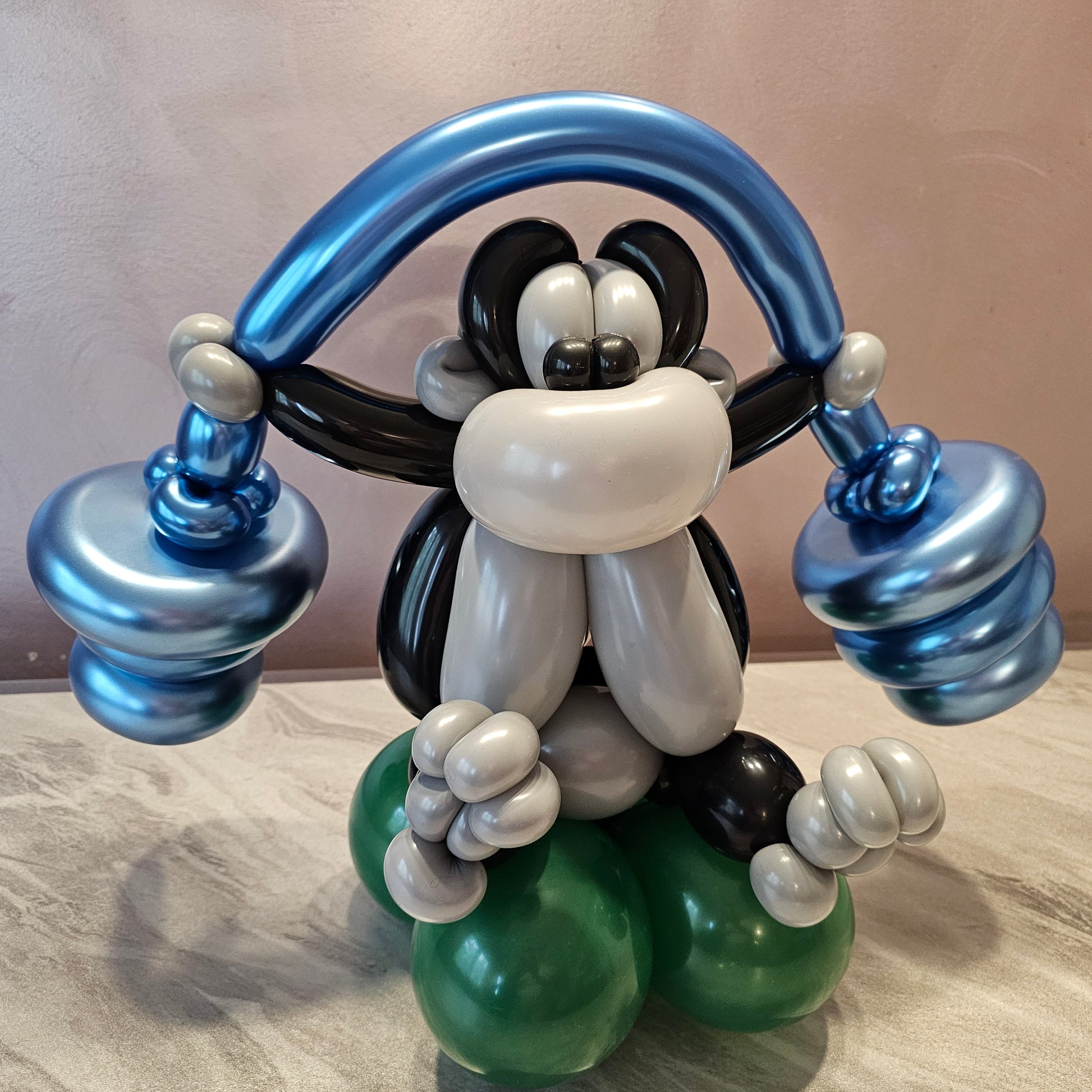 Blue Bar Custom Balloon Art Decor