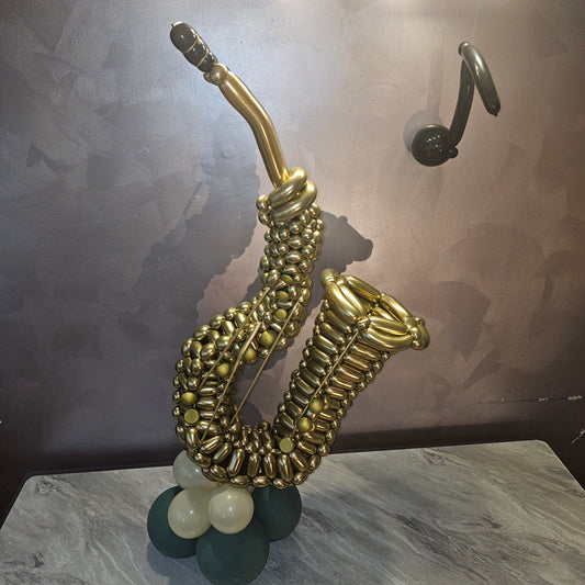 Saxophone Custom Balloon Art Decor