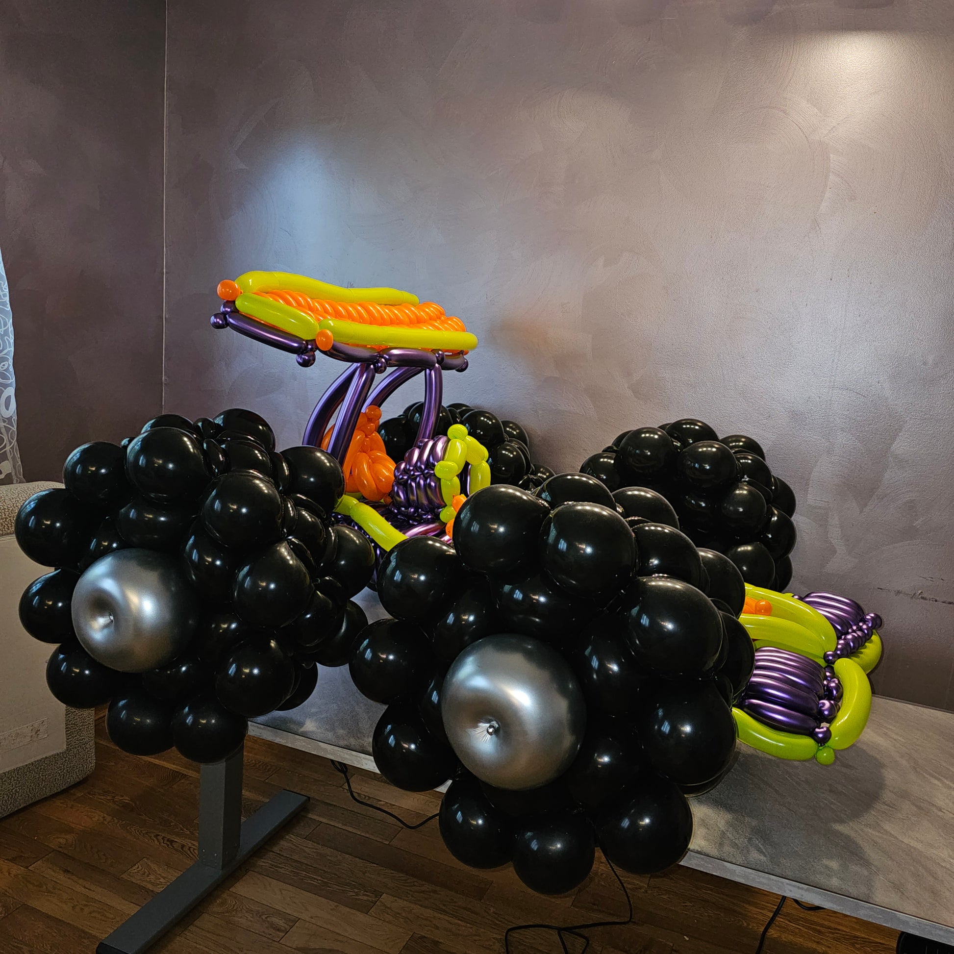 Race Car Custom Balloon Decor