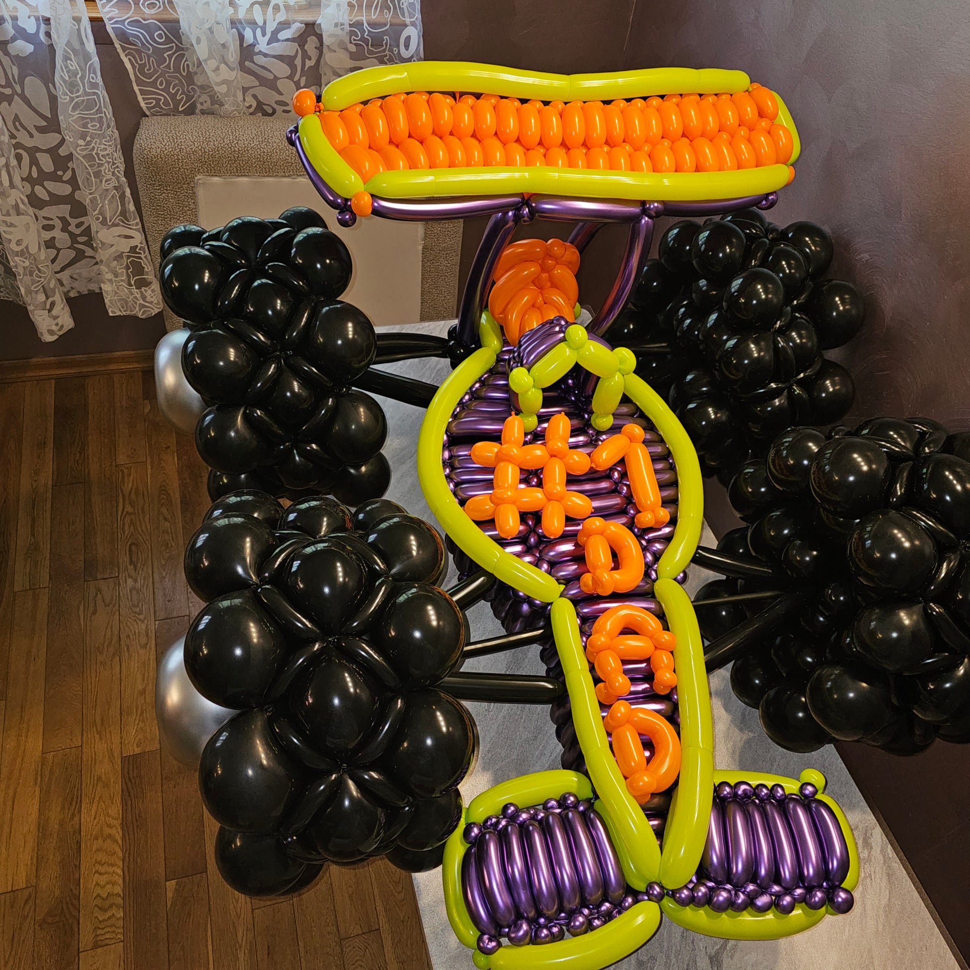 Race Car Custom Balloon Decor