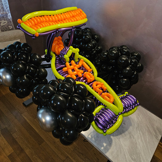 Race Car Custom Balloon Decor