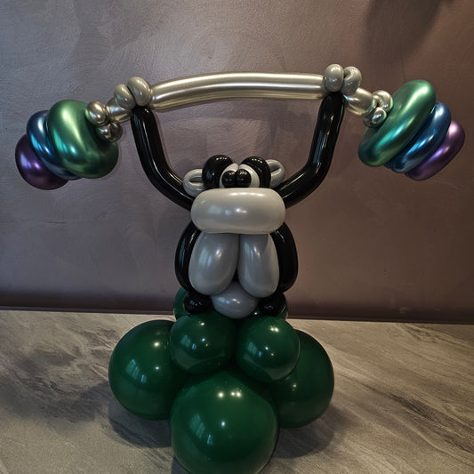 Silver Bar Custom Balloon Art Decor