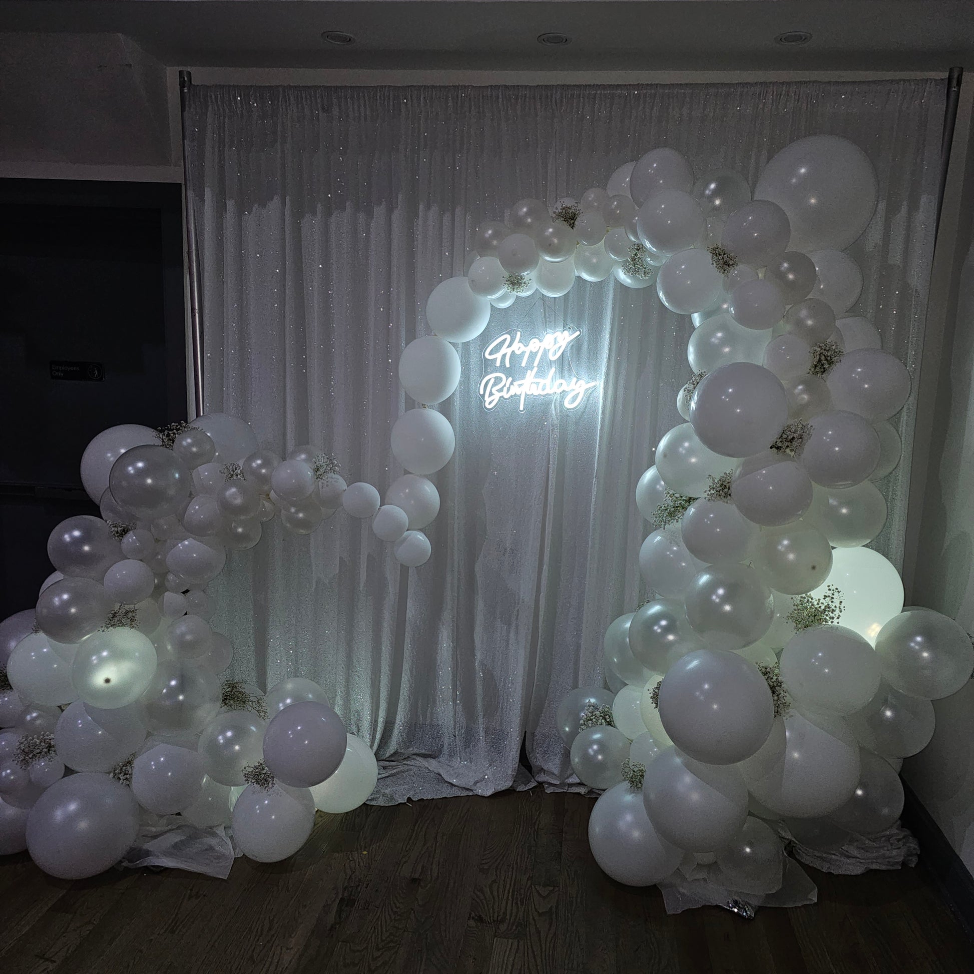 Neon Sign Custom Balloon Art Decor