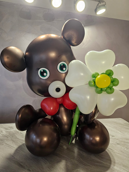 Choco Mishka Bear Custom Balloon Decor