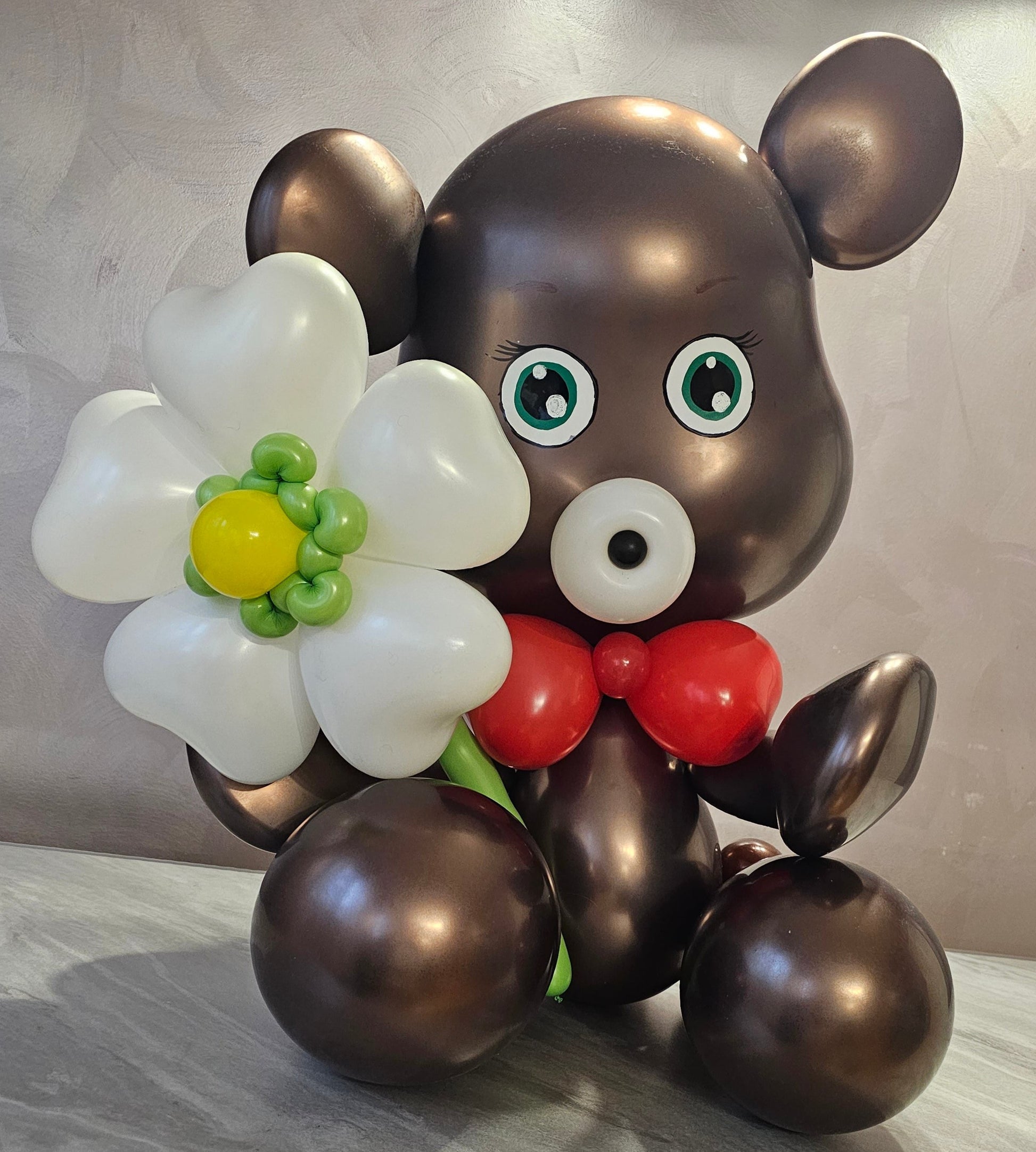 Choco Mishka Bear Custom Balloon Decor