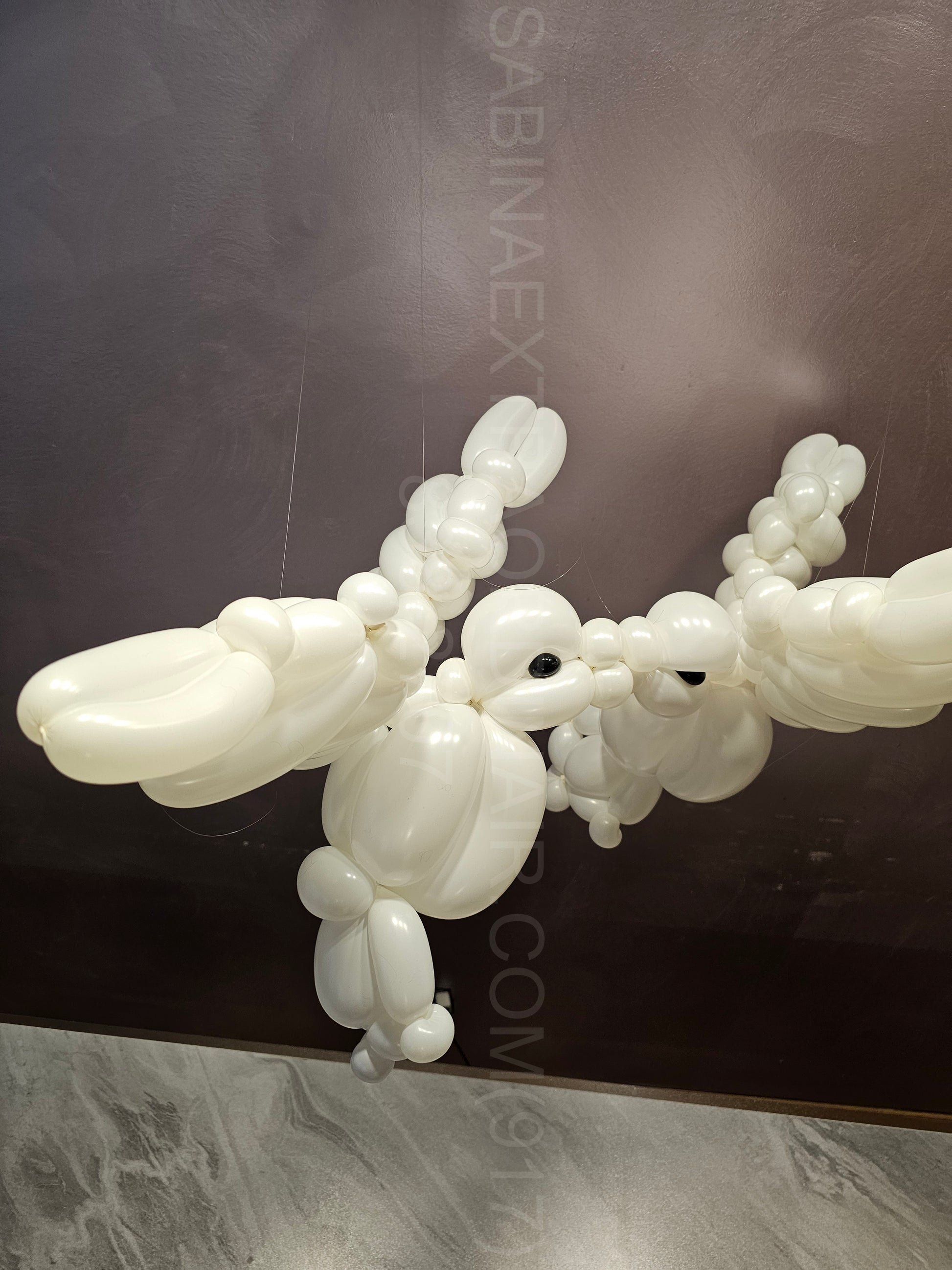 Love Doves Custom Balloon Art Decor