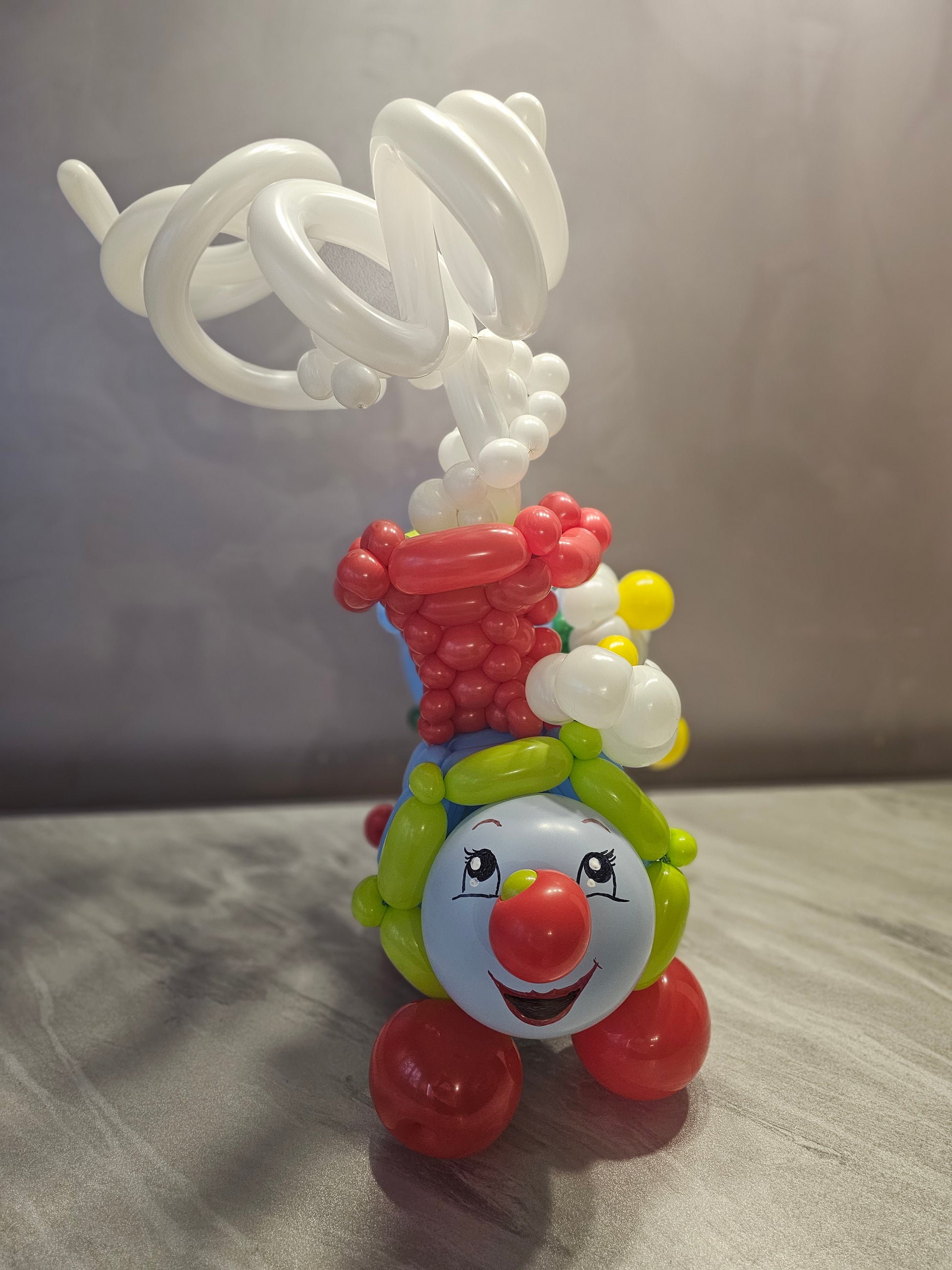 Baby Blue ChooChoo Train Custom Balloon Art Decor
