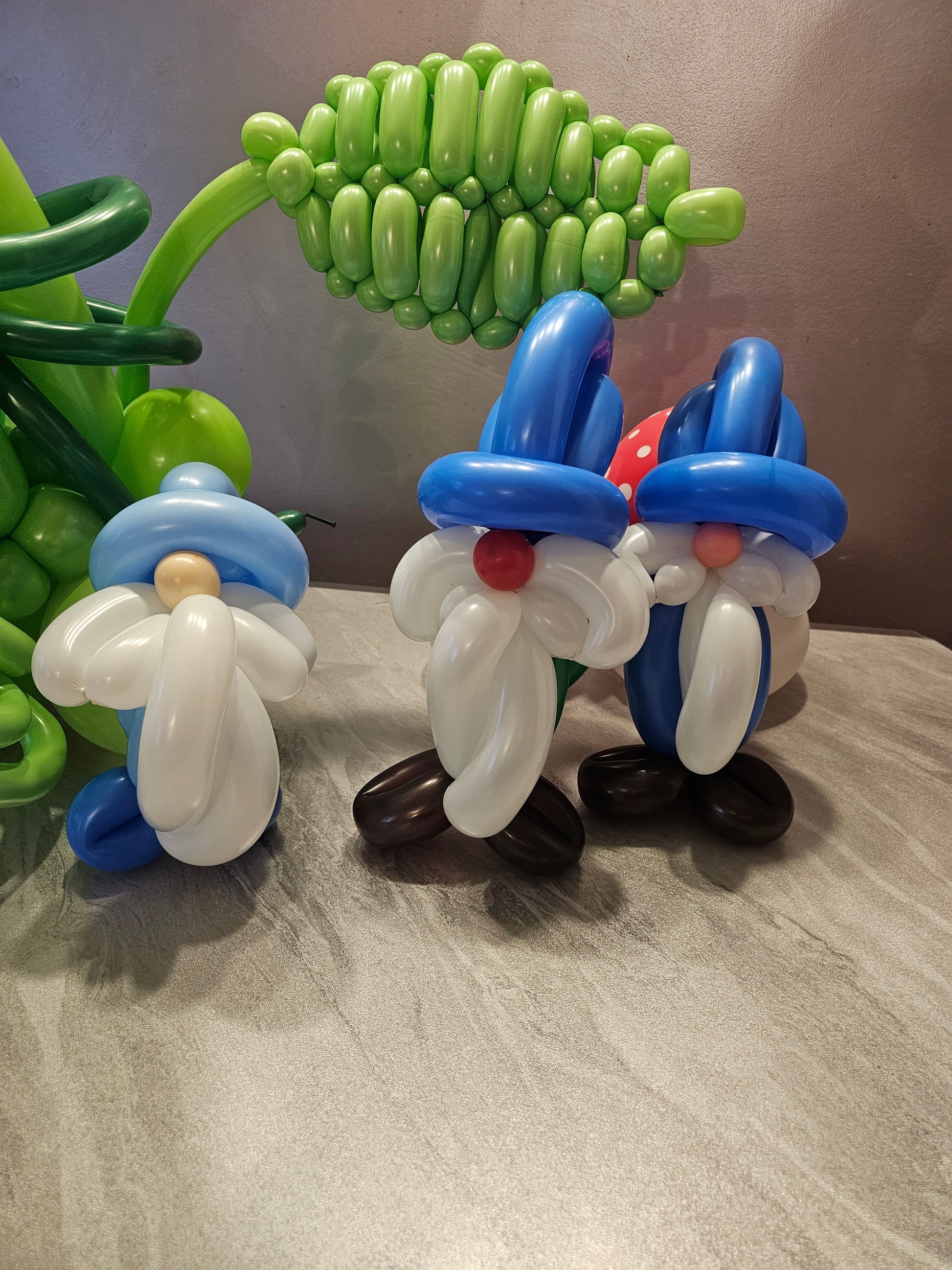 Gnome Custom Balloon Art Decor