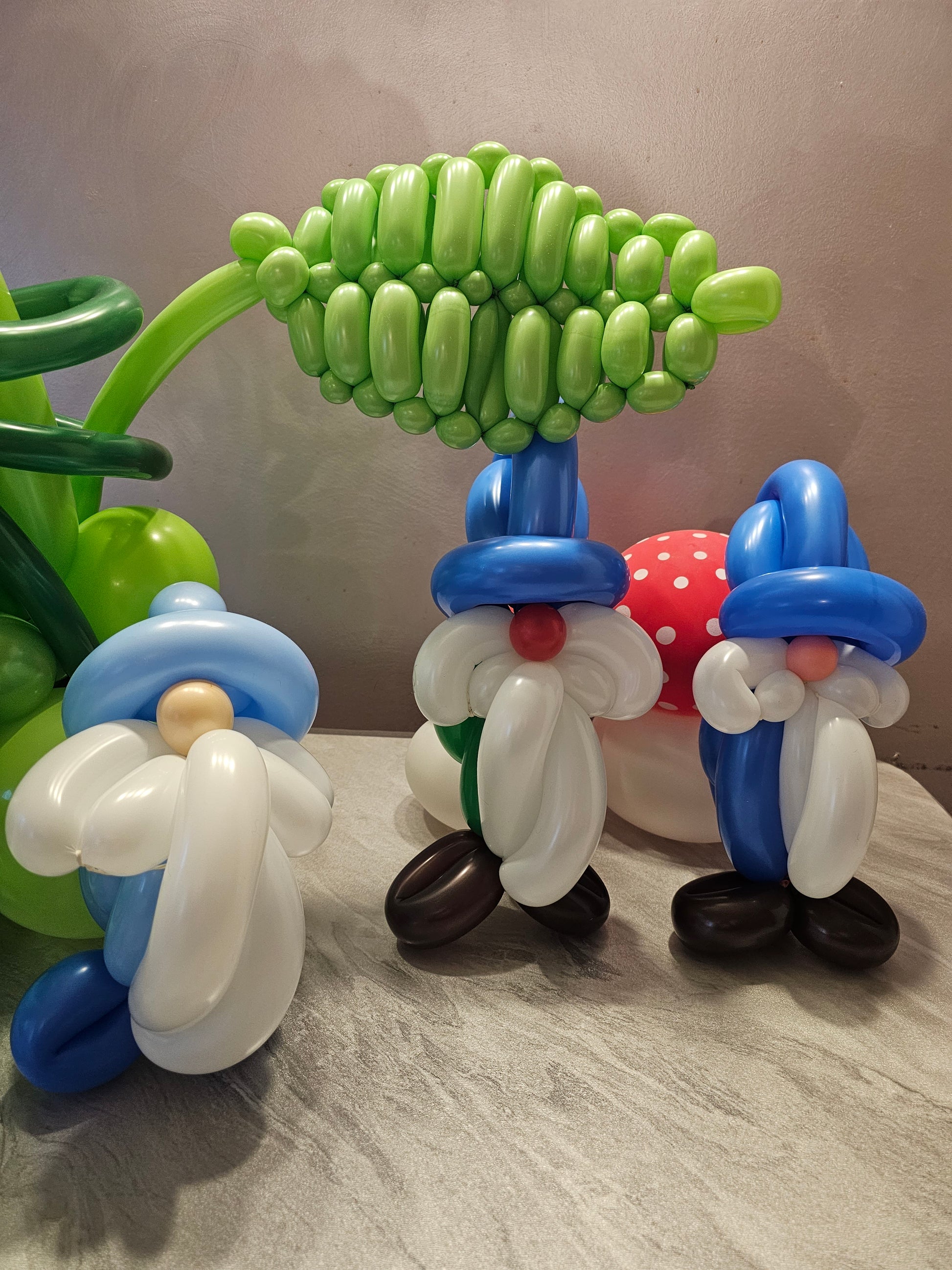 Gnome Custom Balloon Art Decor