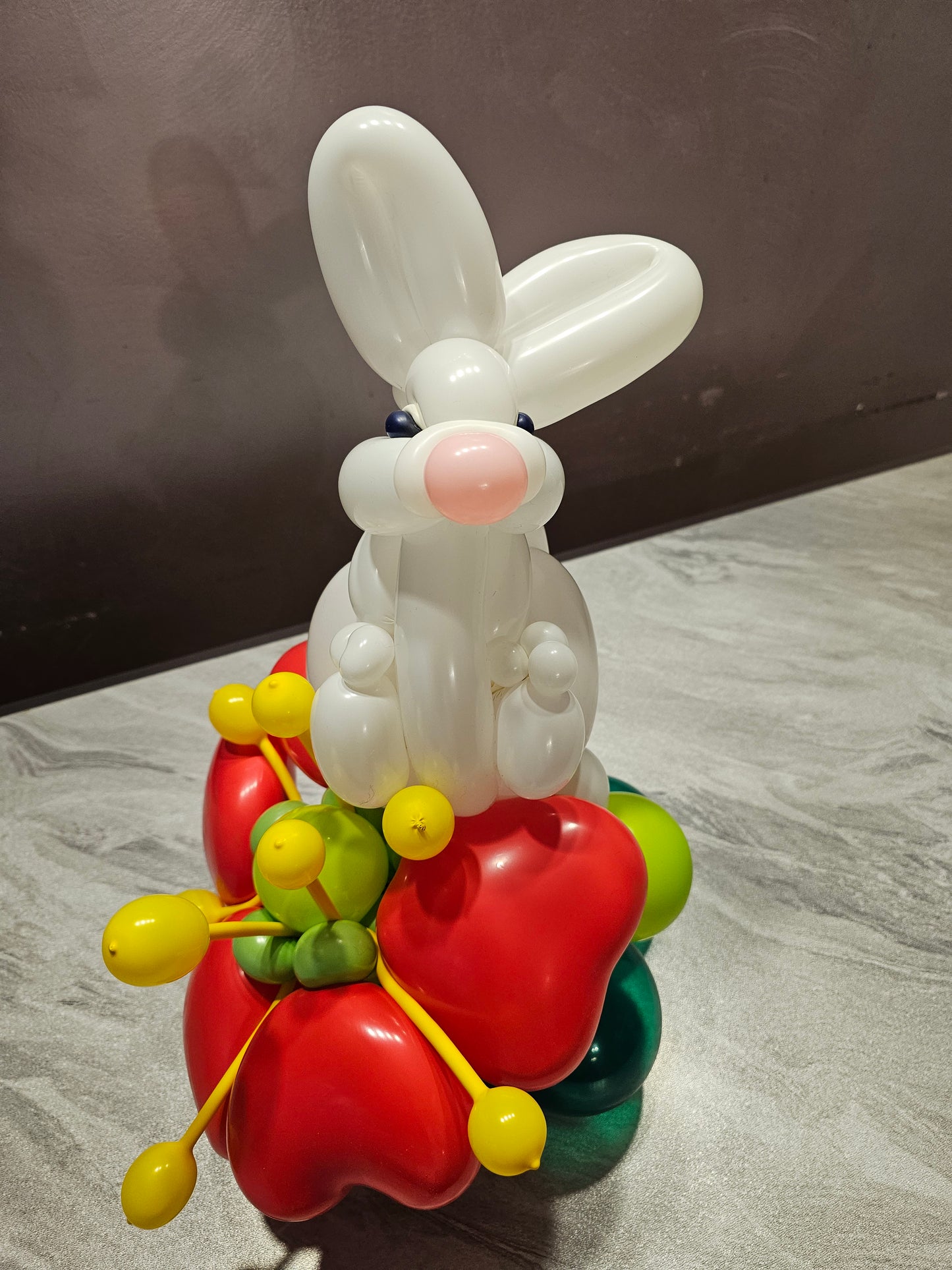 Bunny Hopper Love Custom Ballon Art Decor