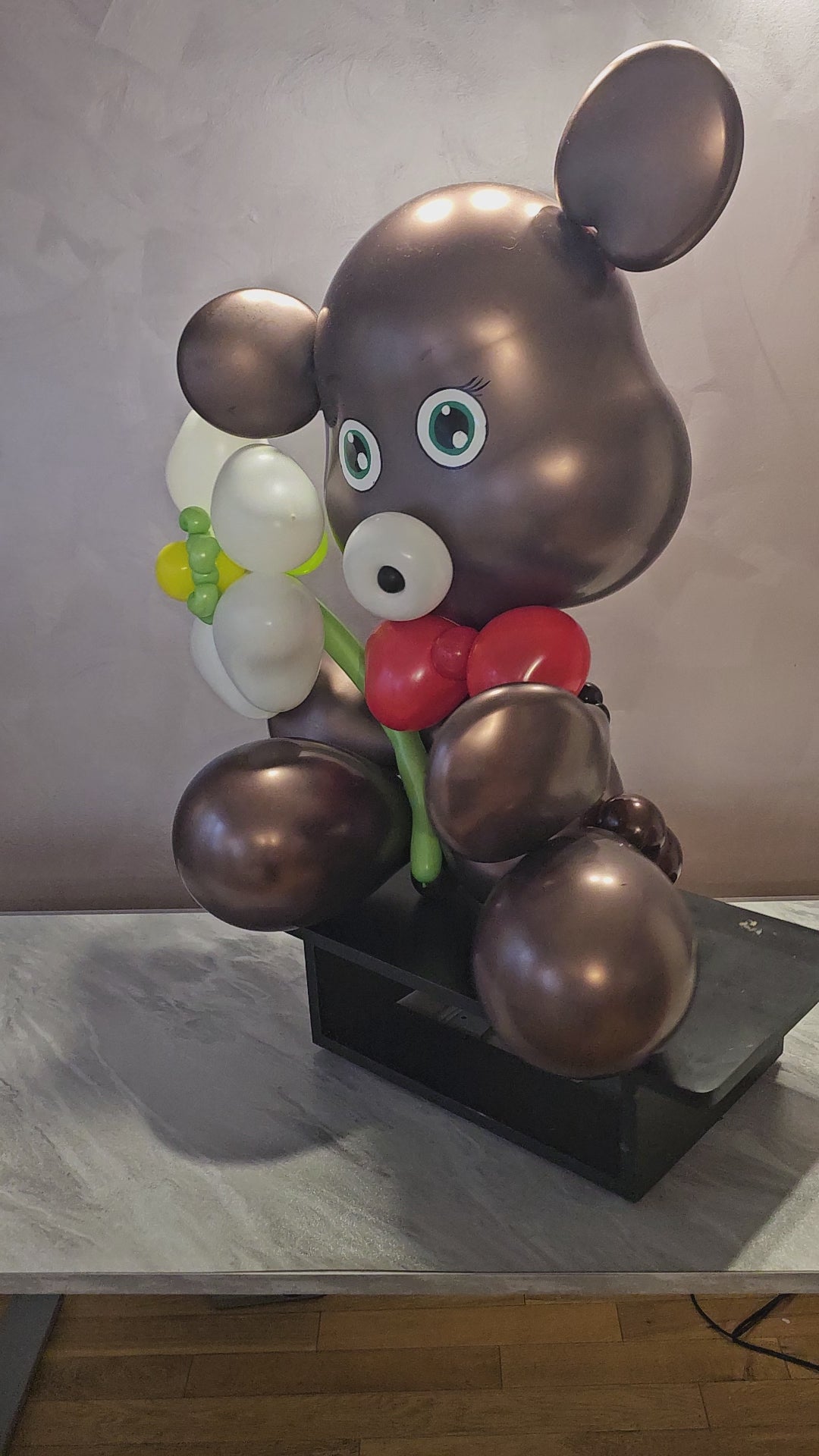 Choco Mishka Bear Custom Balloon Decor