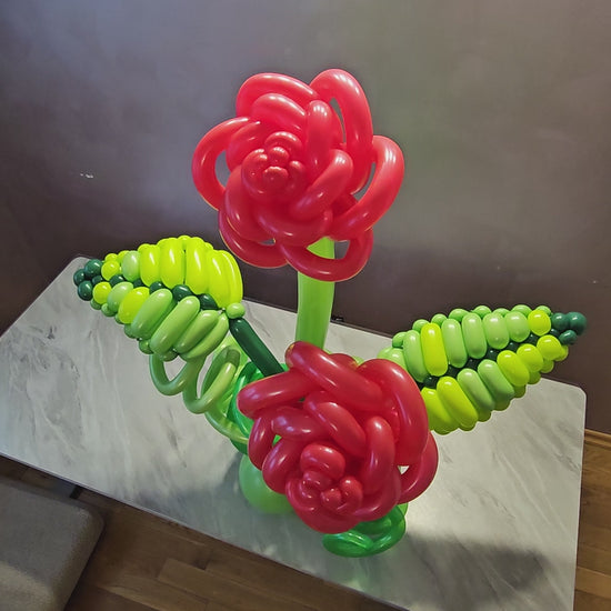 Red Custom Balloon Art Decor